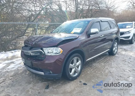 2012 Dodge Durango Citadel из США, поврежденный, VIN 1C4RDJEG5CC336544